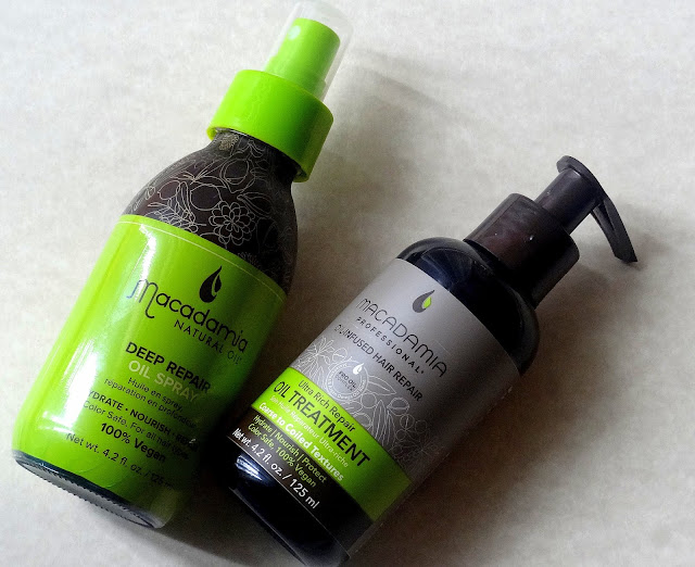 Macadamia Hair Care Oils - Deep Repair Oil Spray & Ultra Rich Oil Treatment