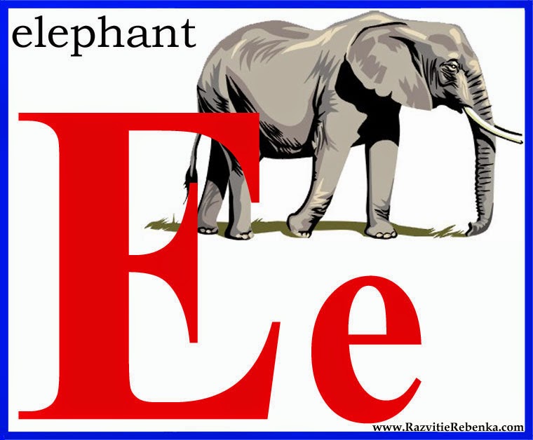 Алфавит в картинках для детей каждая буква отдельно