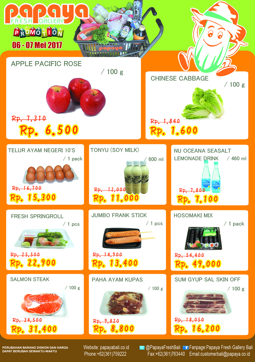 Came and Try all Promotions in PAPAYA Fresh Gallery.. PAPAYA FRESH