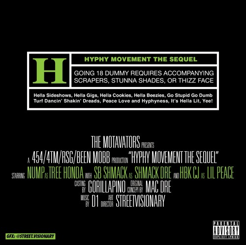 Nump featuring SB Shmack and HBK CJ - "Hyphy Movement: The Sequel"