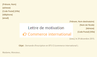 BTS commerce international