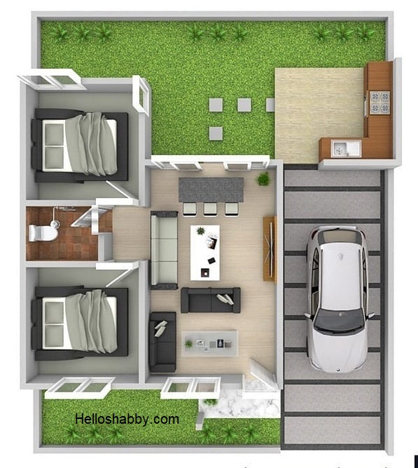 6 Floor Plans Design Ideas For Cozy Home ~ HelloShabby.com : interior ...