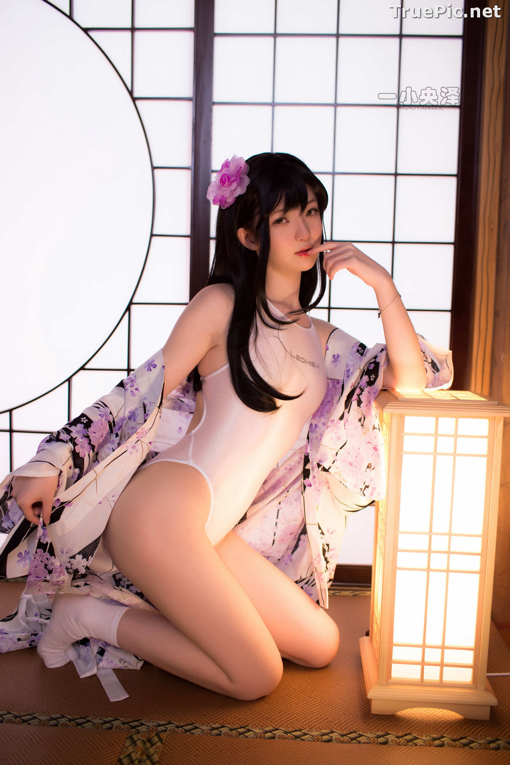 Image Coser@一小央泽 (yixiaoyangze) - Chinese Cute Model - Sexy Kendo Girl - TruePic.net - Picture-10
