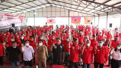 Musyawarah Anak Cabang PDIP Mitra, Sumendap: Olly-Steven Sudah Menunjukkan Kerja Nyata