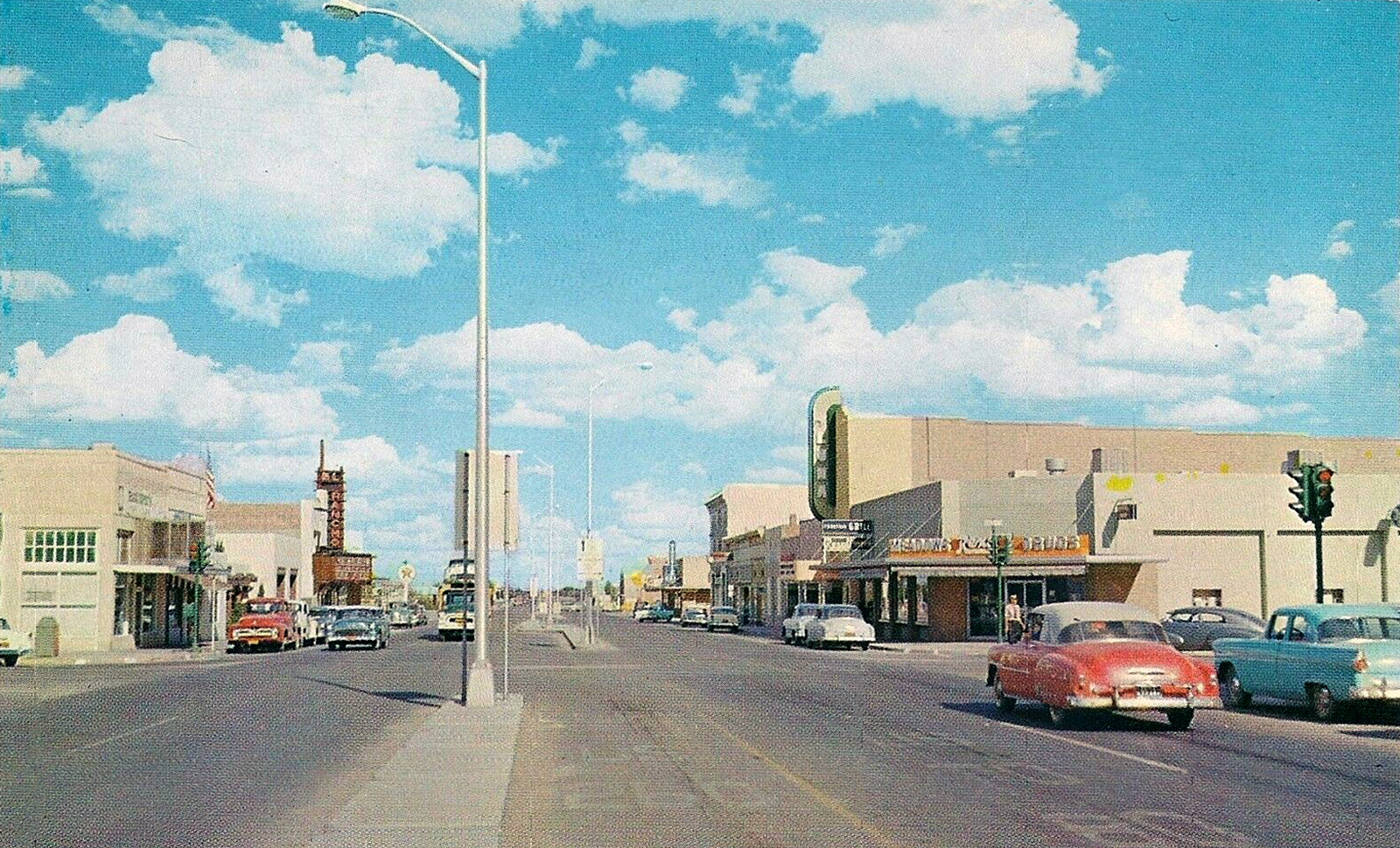 transpress nz cars in Deming, New Mexico, circa 1960