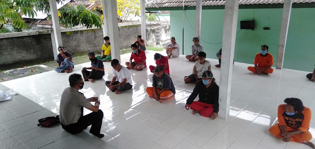 Warga Binaan Dinas Sosial Yogyakarta Diingatkan Disiplin Prokes