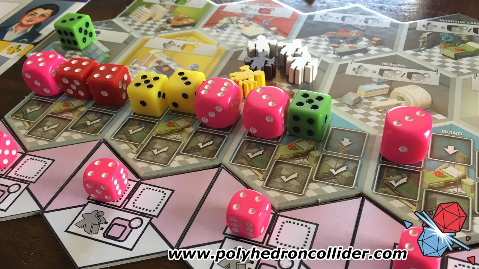 Dice Hospital Community Care Kickstarter Review Polyhedron Collider