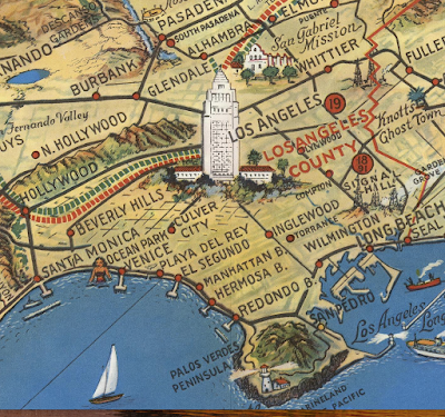 Pictorial Maps from the La Jolla Map Museum  LaptrinhX