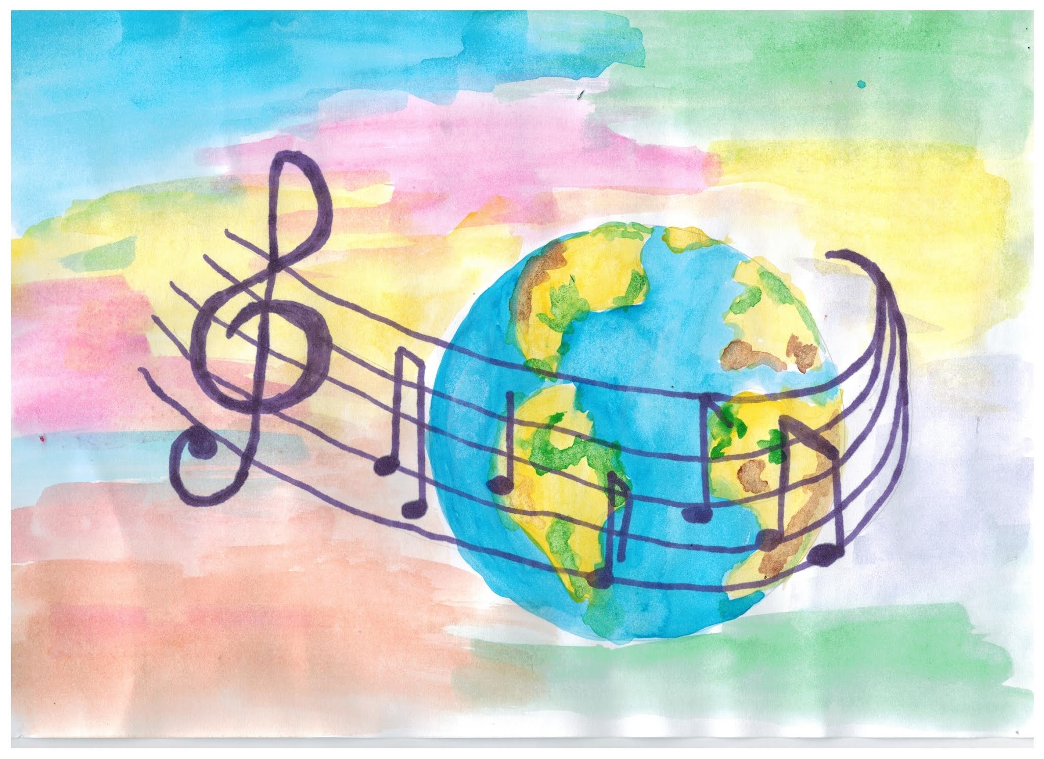 Рисунок на тему музыка детский. Рисунок на музыкальную тему. Музыкальный витраж. Композиция музыкальная. Музыкальное занятие рисунок.