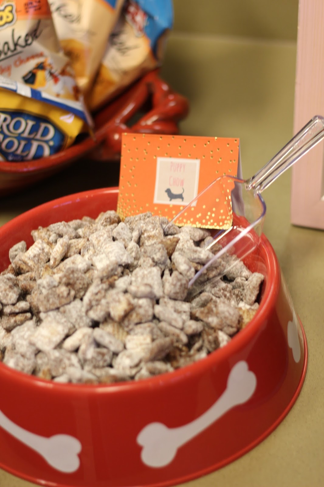 For the Love of Food Puppy Party Snacks Ruffage Veggie Cups and