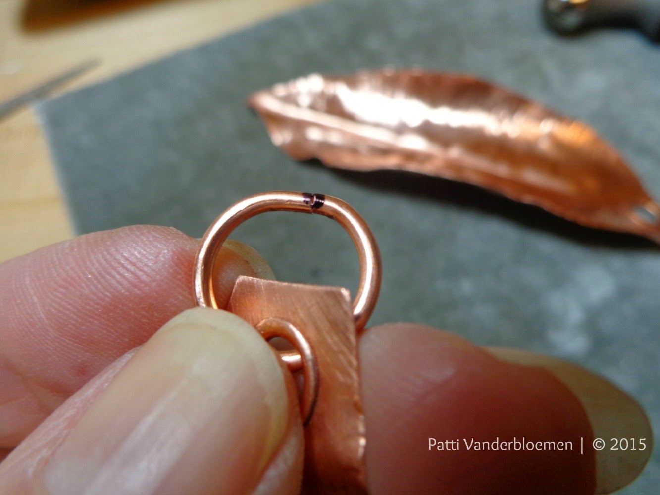 Love My Art Jewelry How I Set a Tube Rivet