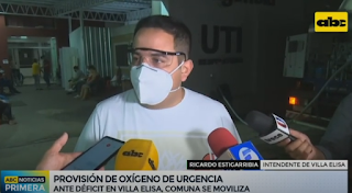 Villa Elisa: Provisión de oxígeno fue incumplida.