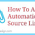 How To Automatically Add Source Link