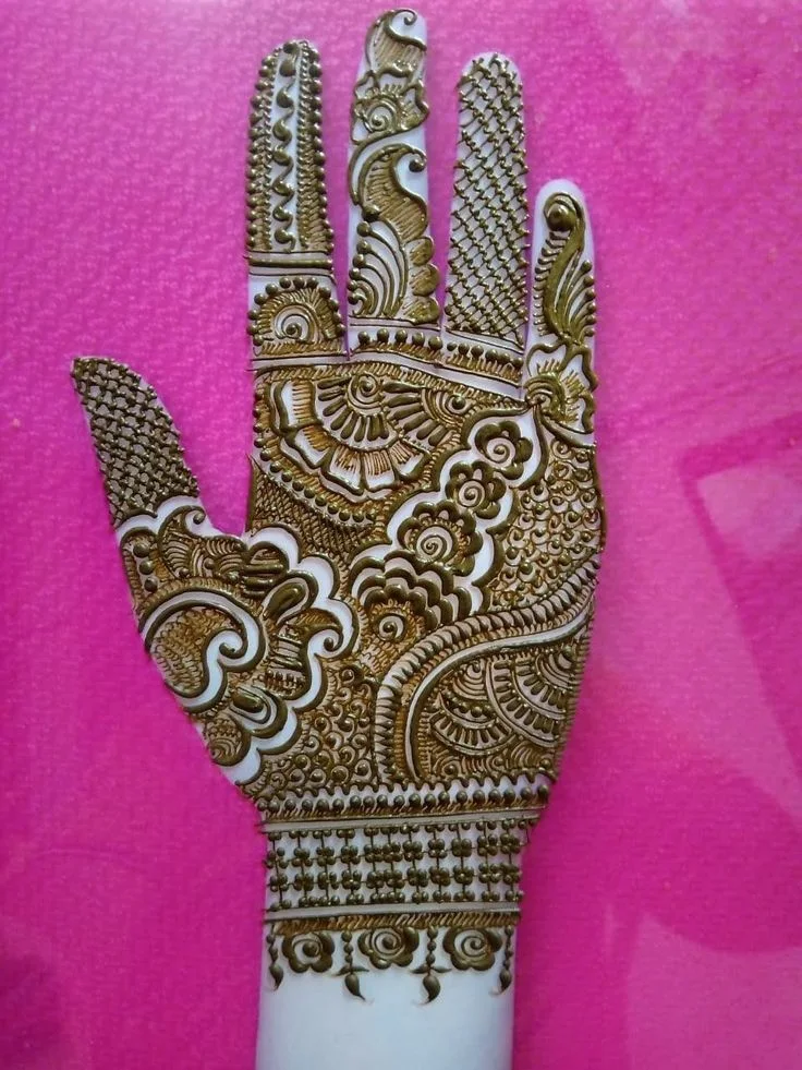 New Mehndi Designs – Beautiful Karwa Chauth Mehndi Designs # i112