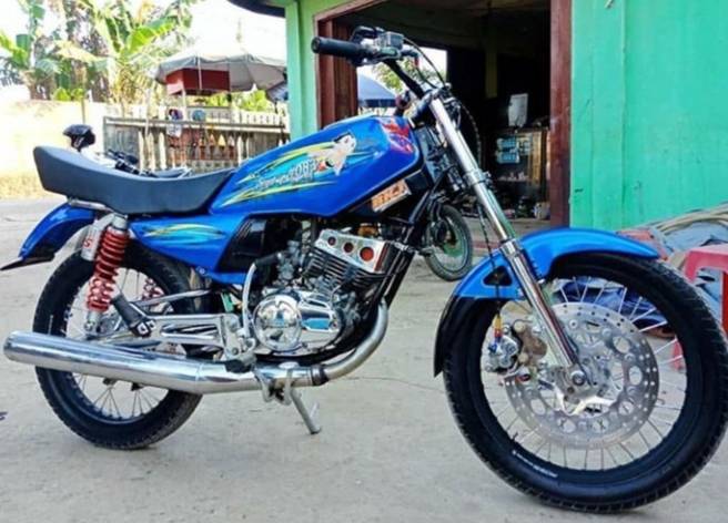 Modifikasi Rx King Warna Biru Polos, Metalik, Tosca, Muda, Langit, Laut