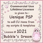 Bubble's Dreams CU Lifetime License