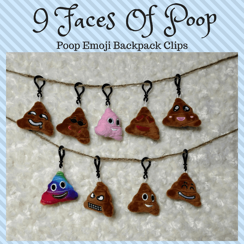 poop emoji backpack