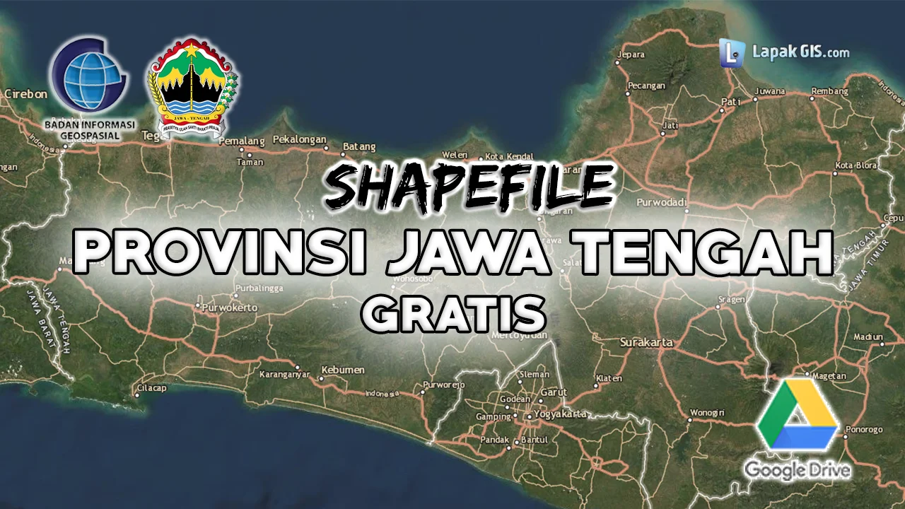 Shapefile Provinsi Jawa Tengah