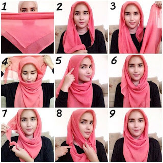 Aneka Kreasi Tutorial Jilbab Segi Tiga Modern Aneka Kreasi Tutorial Jilbab Segi Tiga Modern