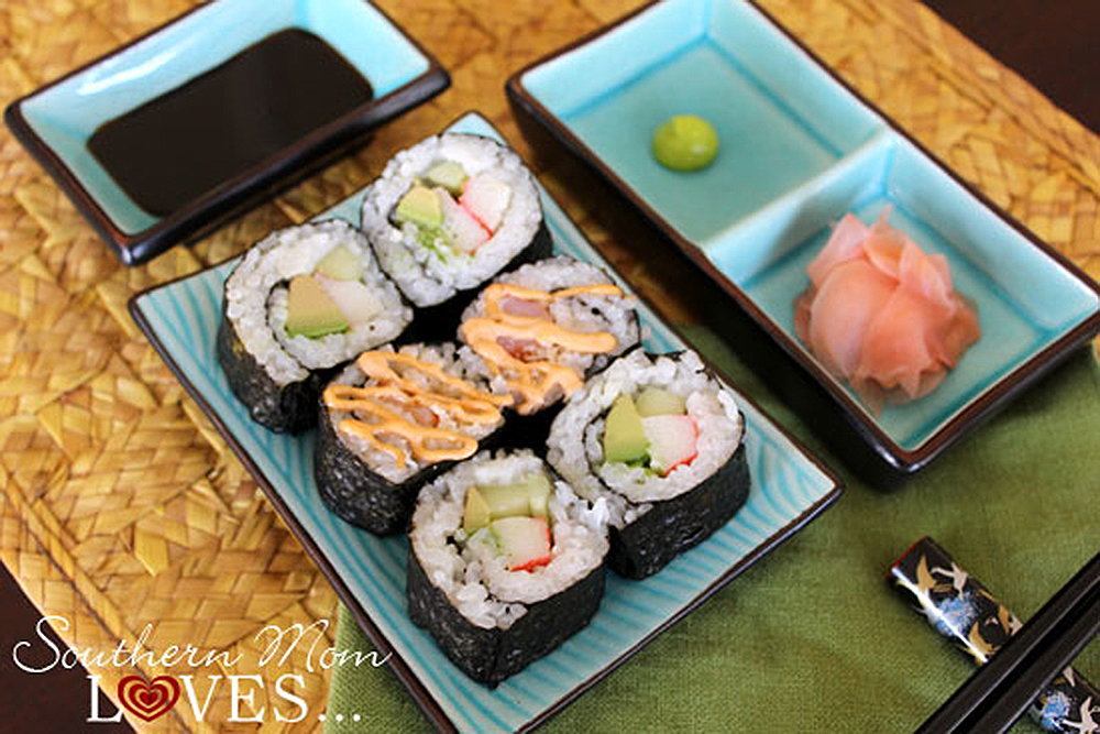 Southern Mom Loves: Make Sushi at Home! {Recipes, Tips, and Techniques}