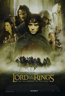 Lord of Rings Fellowship of Rings 2001
