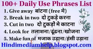 Daily-Use-Phrases-List