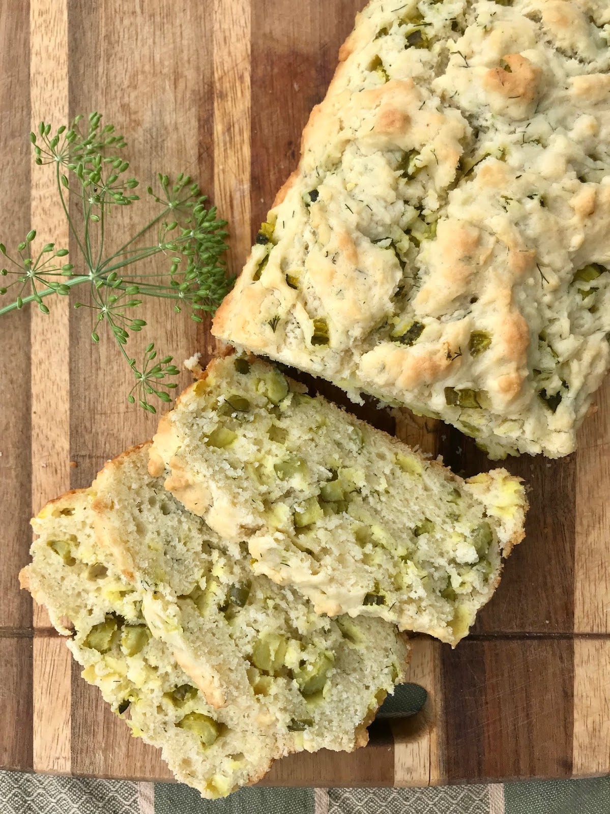 Savory Moments Dill pickle quick bread
