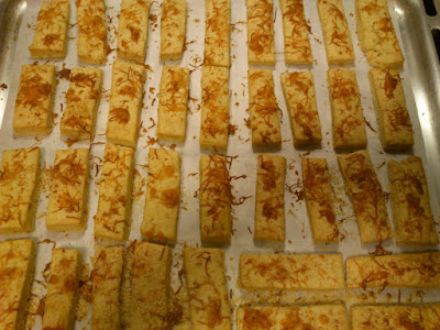 Τυρομπισκότα - Lancashire cheese straws