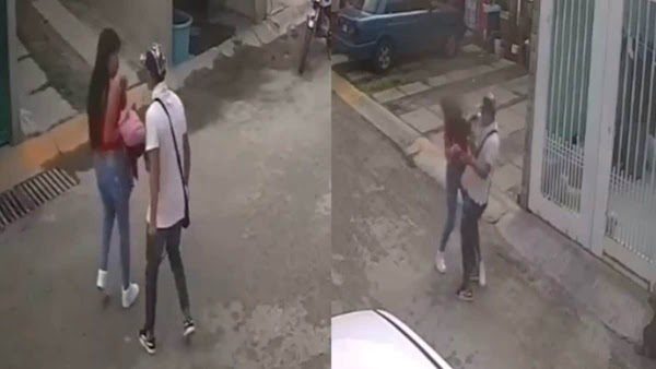 Sujeto golpea a su bella novia en calles de Ecatepec Sujeto golpea a su bella novia en calles de Ecatepec