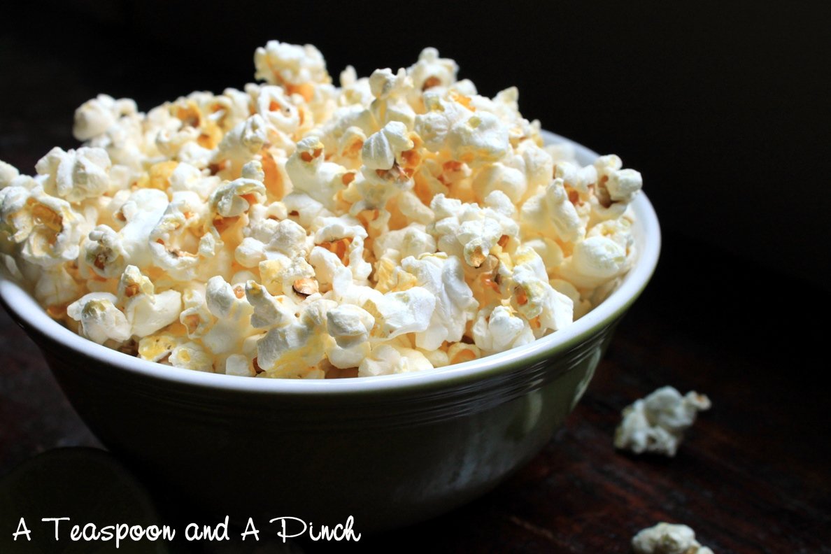 A Teaspoon and A Pinch Lime & Salt Popcorn