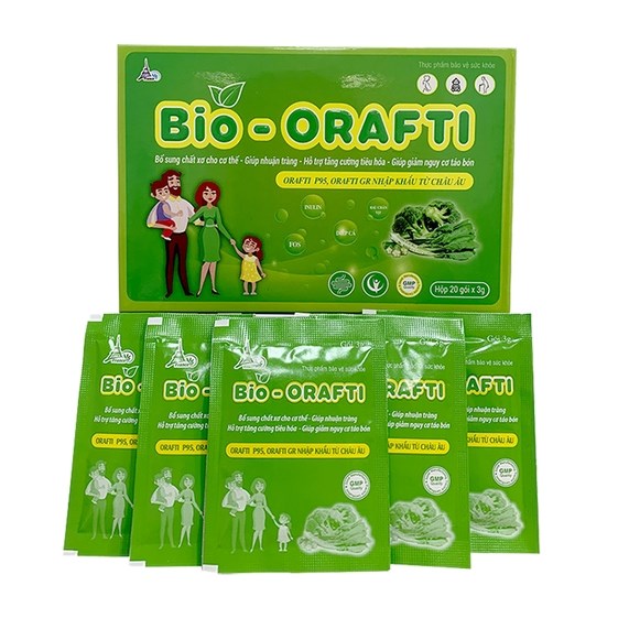 CỐM BỔ SUNG CHẤT XƠ, HỖ TRỢ TIÊU HÓA, GIẢM TÁO BÓN BIO-OAFTI – PHÁP EFFIEL
