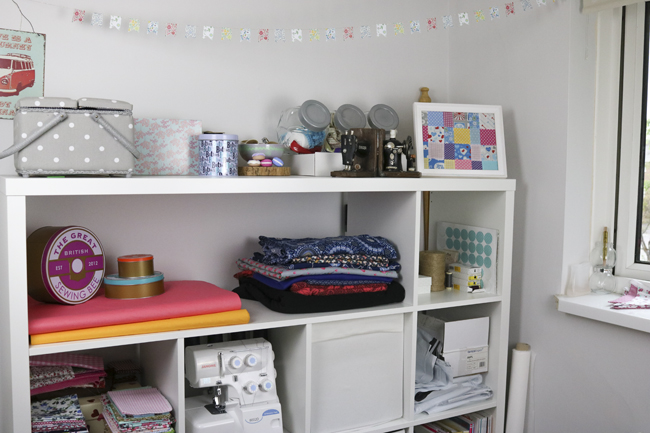 Sewing Space Tours... Hayley's Girly HQ!