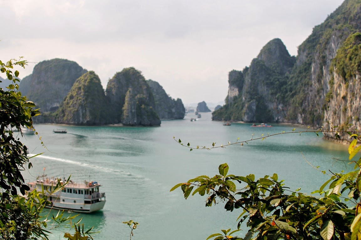 Journal photographique: Vietnam - day 2 - Baie d'Along