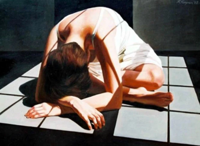 Solitude | Rachel Ferguson - American Figurative painter Solitude | Rachel Ferguson - American Figurative painter