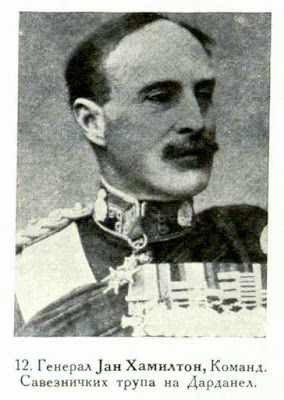 General Jan Hamilton, Commandant of the Allied Troops on the Dardanelles