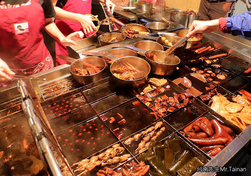 台南美食,夜市限定,阿富師滷味,排隊美食,私房美食,小吃