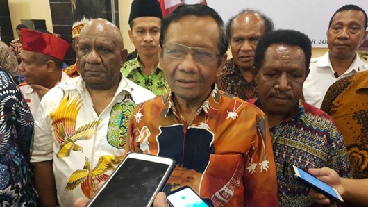 Menkopolhukam Mahfud MD Temukan Fakta Baru soal Papua