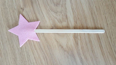 DIY magic wand bookmarks