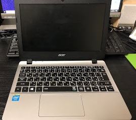 エイサーのノートパソコン【Aspire E3-112】を分解！CPUはCeleron 