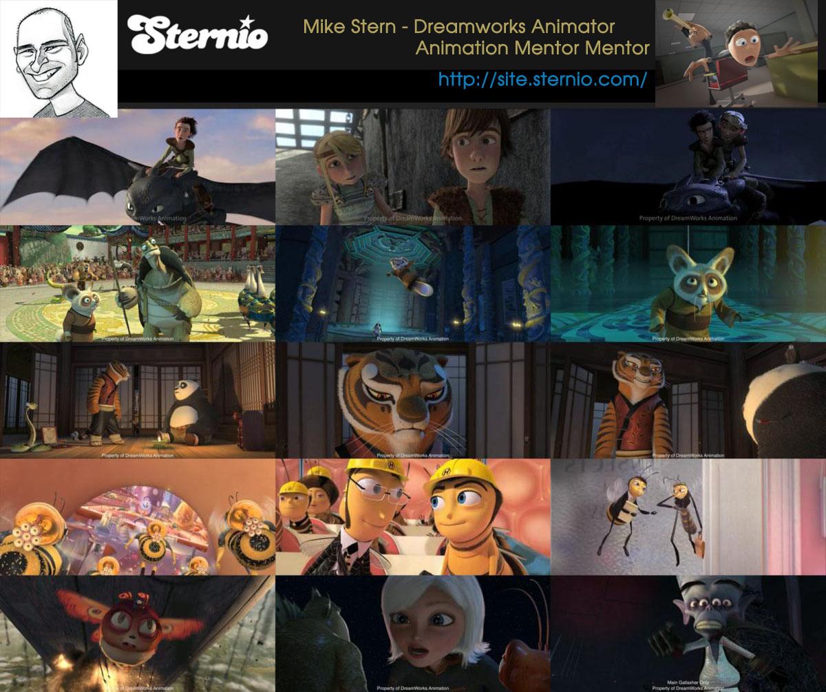 Forsømme ekko tandlæge Animation Tutorials Collection: Mike Stern - Dreamworks Animator & Animation  Mentor Mentor
