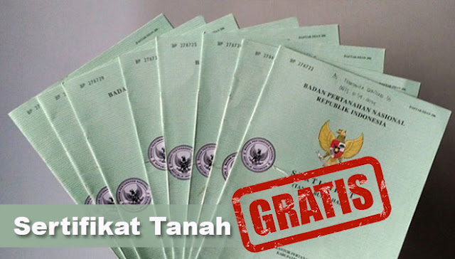 Baru Pertama di Indonesia, Pemerintah Bagikan Sertifikat Tanah Cuma-Cuma!! Baru Pertama di Indonesia, Pemerintah Bagikan Sertifikat Tanah Cuma-Cuma!!