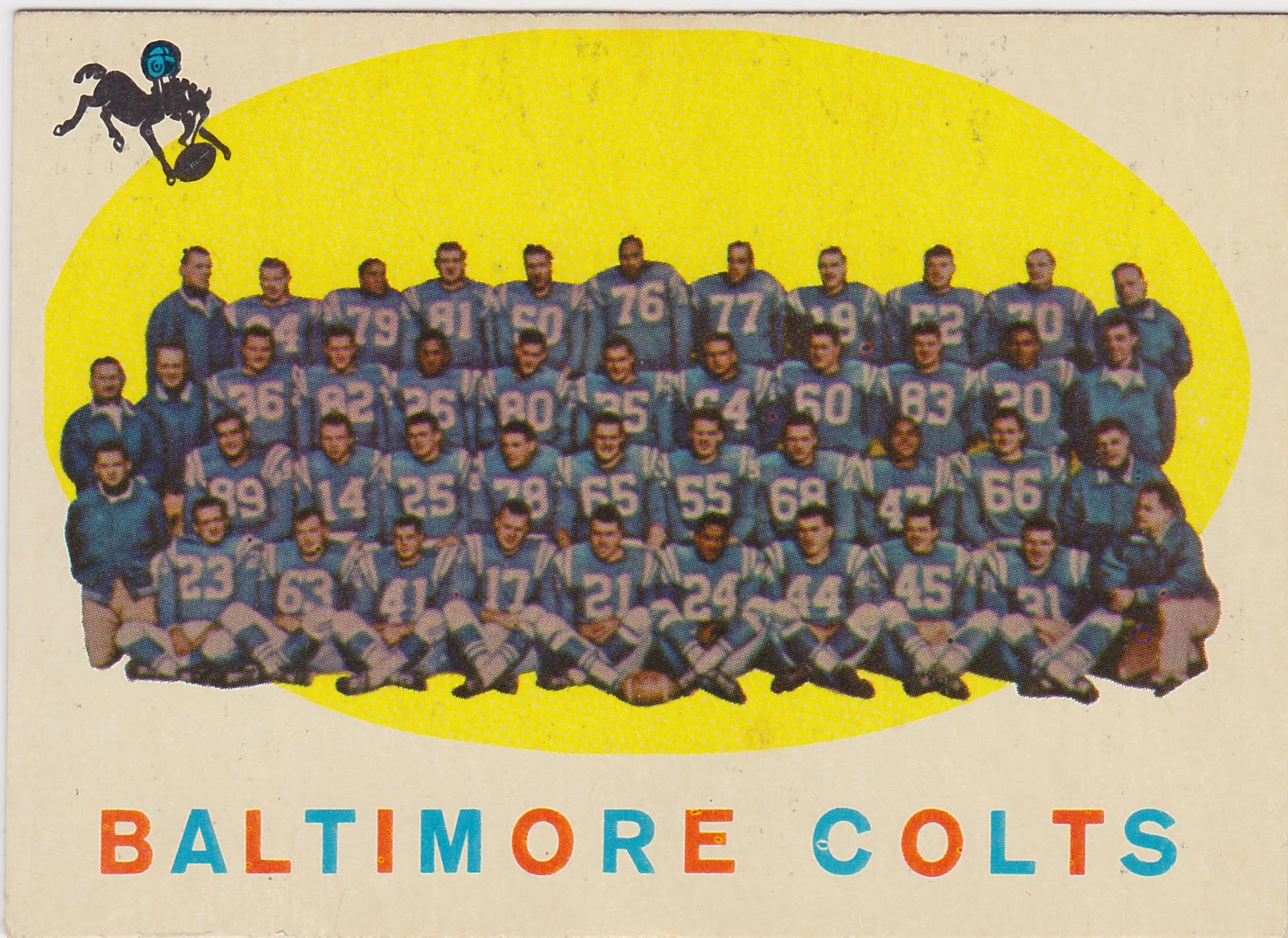 The Five Tool Collector Baltimore Colts Card History Pt. 2... the late