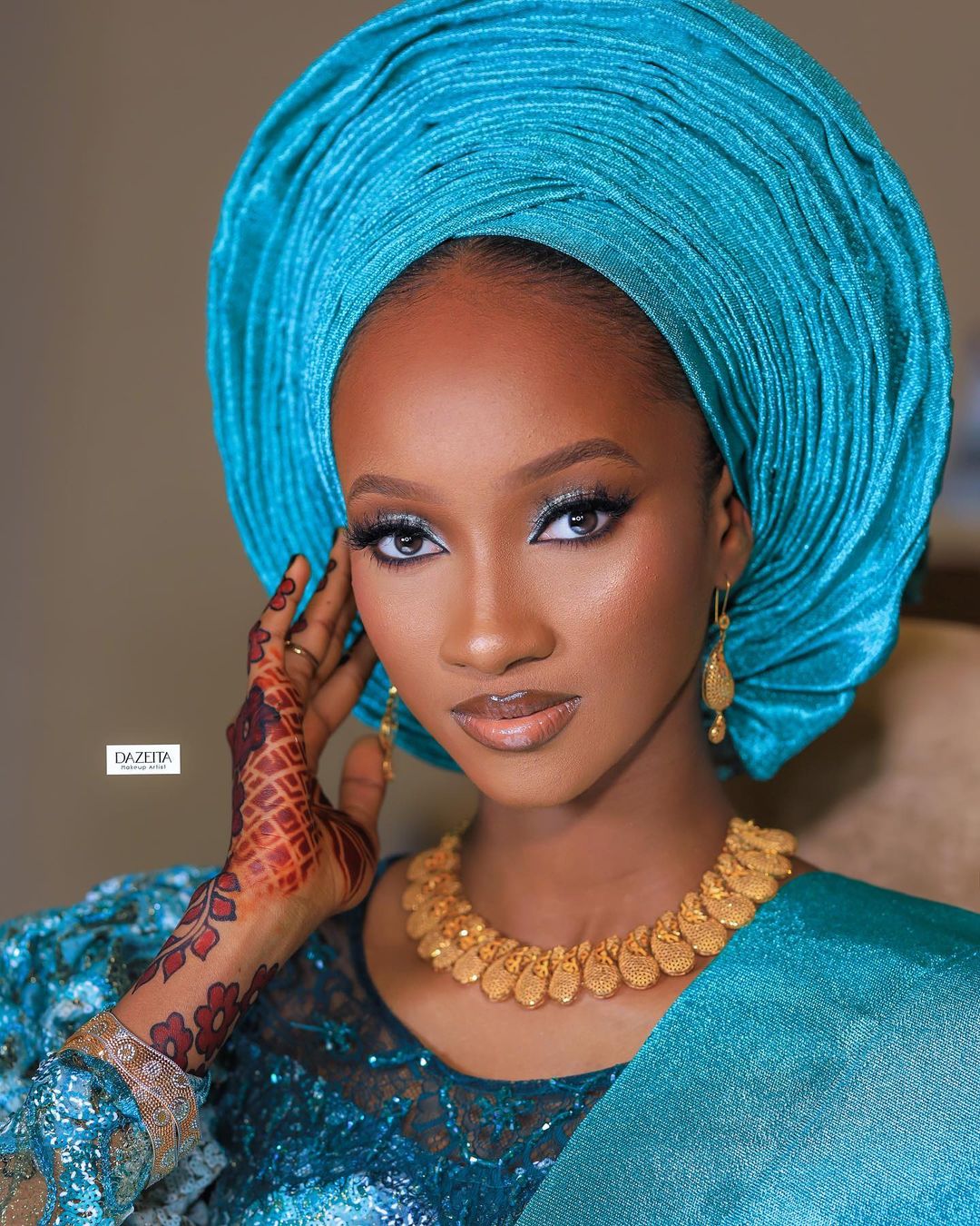 53 Latest bridal gele and makeup ideas for 2021