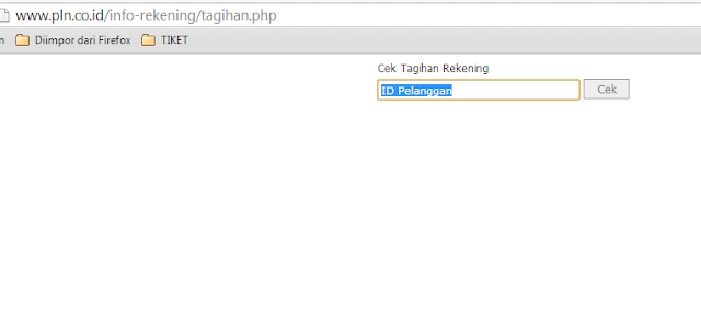 Cek Tagihan Listrik PLN