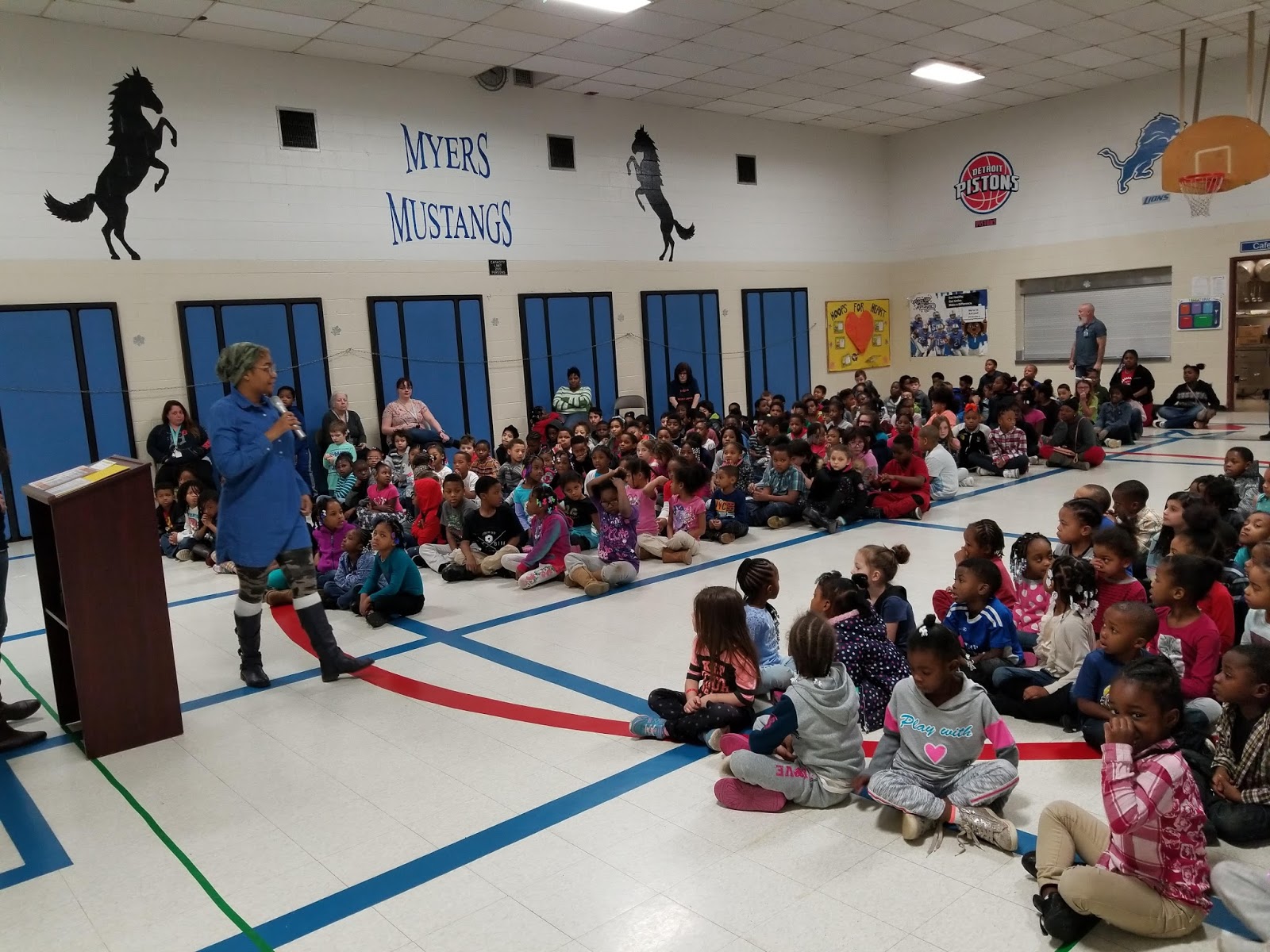 Talking Taylor Schools MYERS ELEMENTARY SCHOOL holds PBIS program