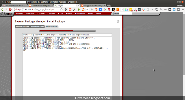 DriveMeca configurando OpenVPN en pfSense paso a paso