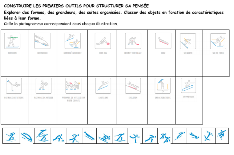 Les Jeux Olympiques en Maternelle