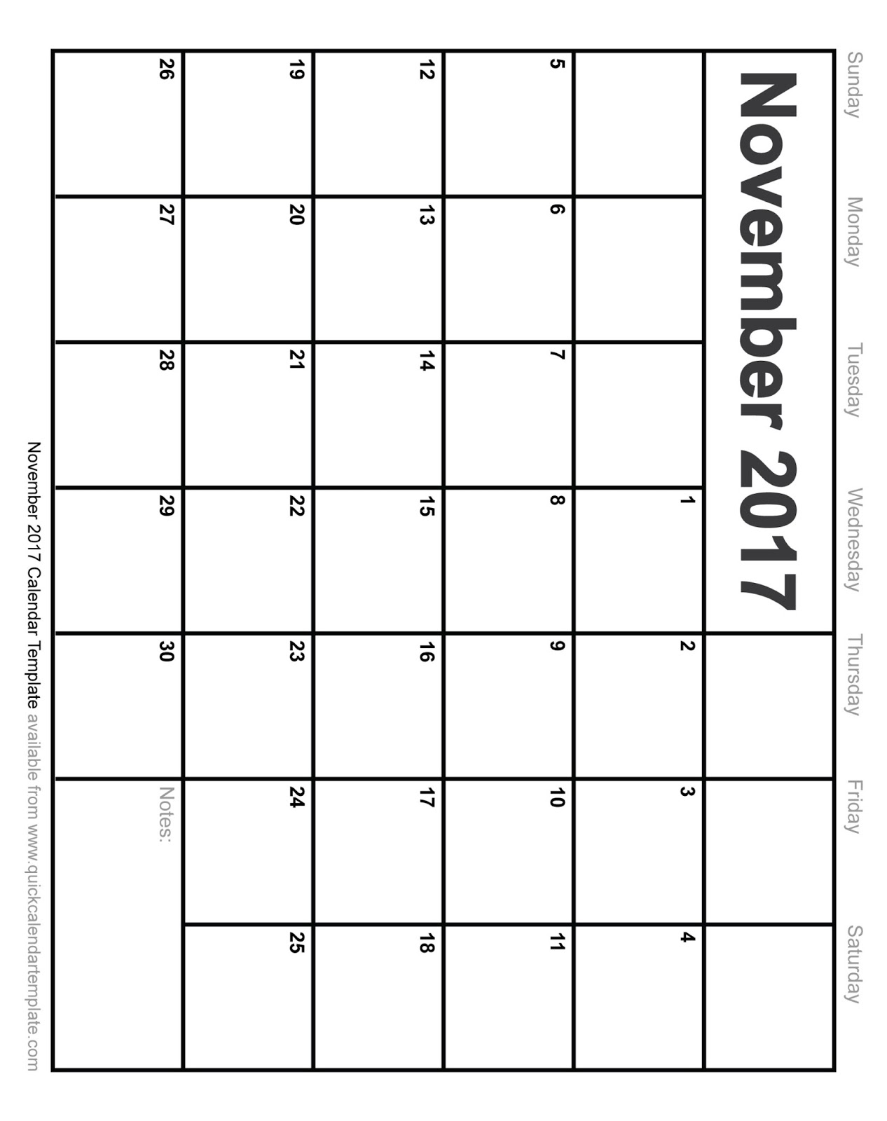 Free Printable Calendar 2023 Free Printable Calendar November
