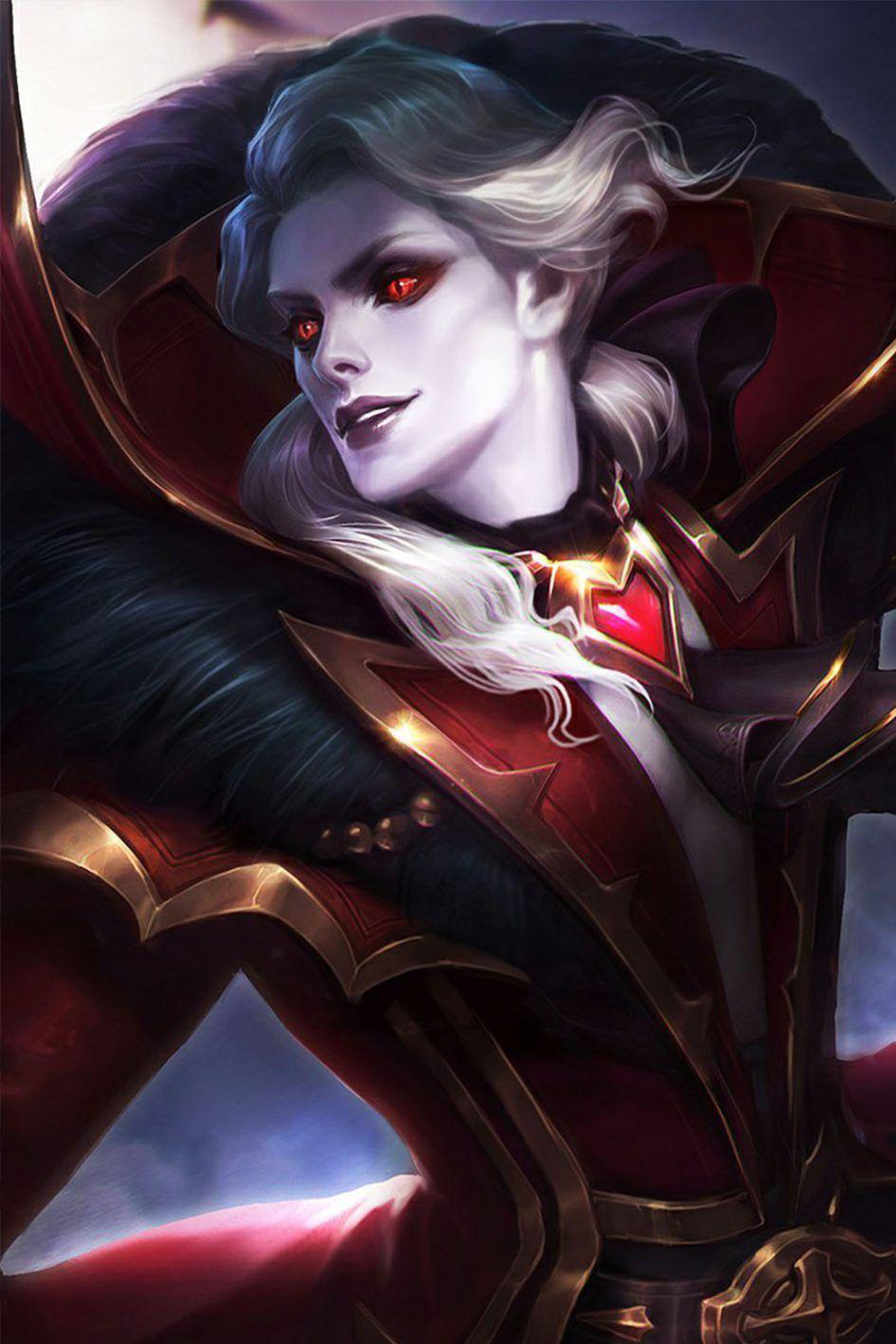 Alucard - Mobile Legends: Bang Bang | Mobile Wallpaper (1000x1500)