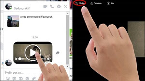 Cara Menyimpan Video Dari Messenger Ke Galeri Tanpa Aplikasi 2021 Cara1001